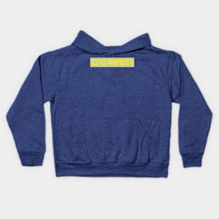 Yellow Line Kids Hoodie